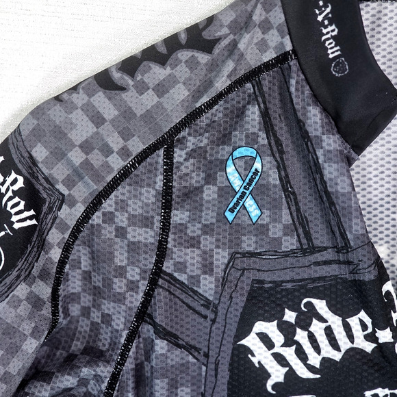 Louis Garneau Ride-N-Roll Cyclery Racing Team Cycling Jersey Vintage Full Zip M - Picture 5 of 13